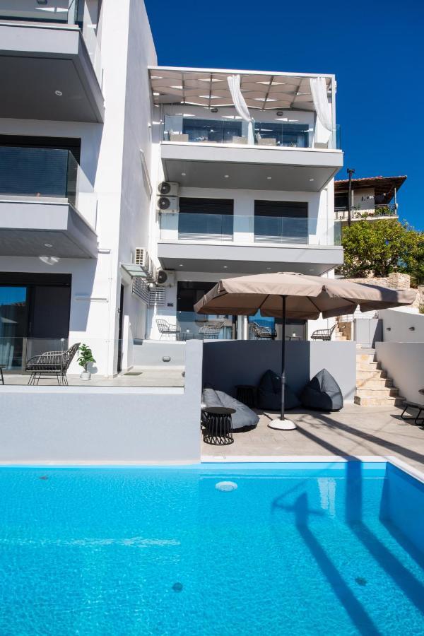 Kalipso & Nafsika Maisonettes Grey Diamond Villa Nikiana Bagian luar foto