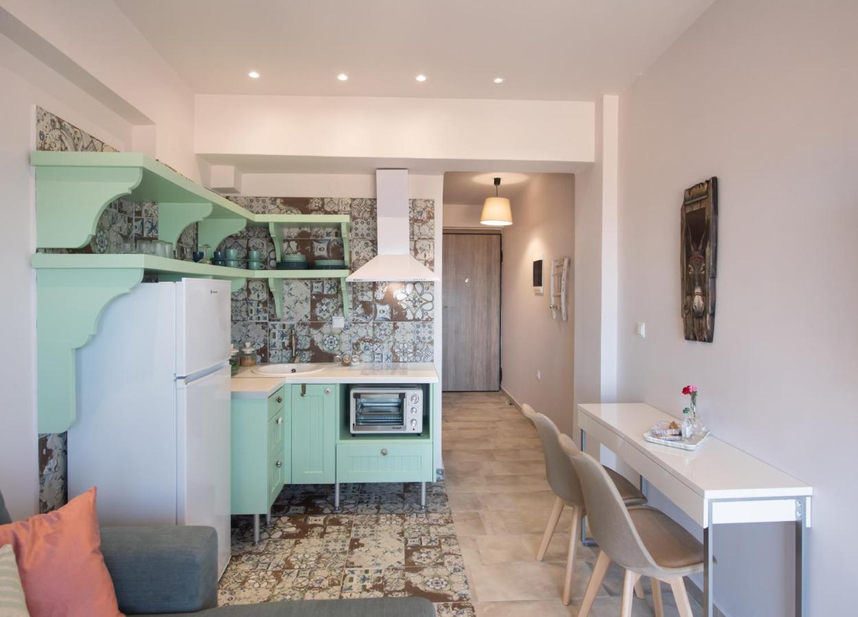 Kalipso & Nafsika Maisonettes Grey Diamond Villa Nikiana Bagian luar foto